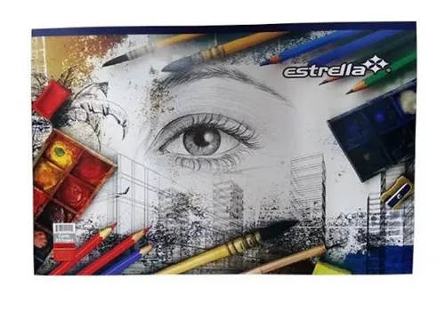 BLOCK DIBUJO TABLA GRANDE 20H ESTRELLA