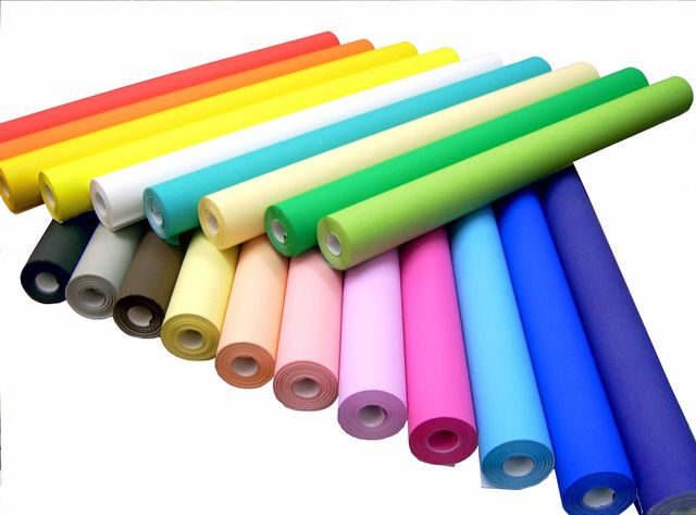 Papel america rollo de un solo color c/25 metros