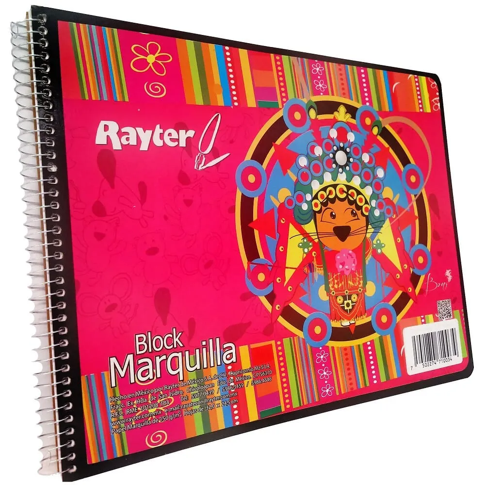 CUADERNO DE DIBUJO CON CHINA 50HJS MARQUILLA RAYTER