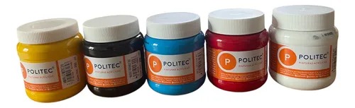 PINTURA POLITEC 250ML POR COLOR