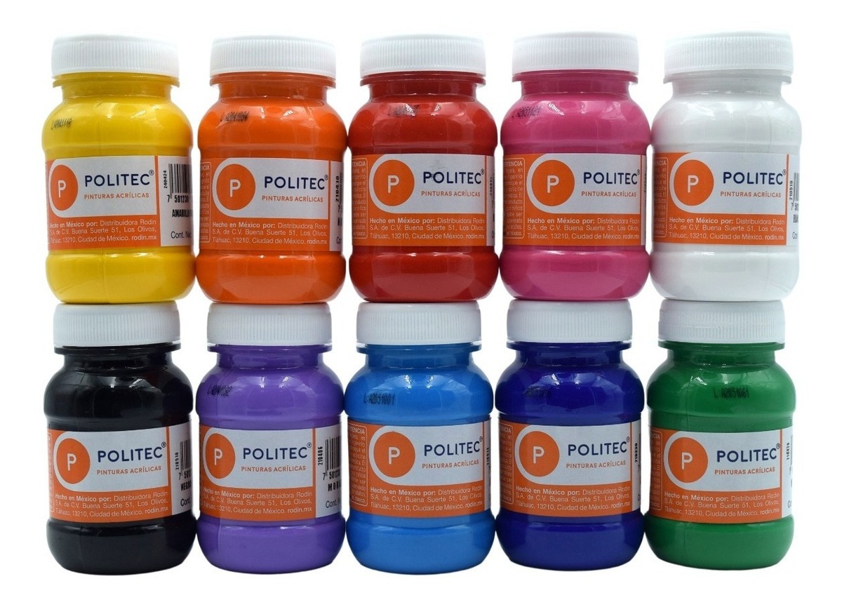 PINTURA POLITEC 100ML POR COLOR